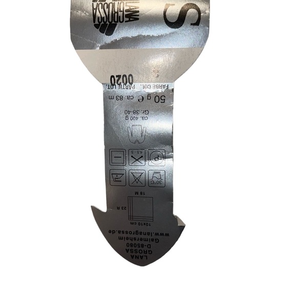 Lana Grossa Presto Basics Worsted Cotton Blend Yarn Twist 8 Red Orange Purple - Picture 10 of 11